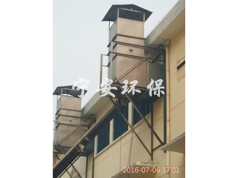 河南濟(jì)源變電所風(fēng)機(jī)消聲器